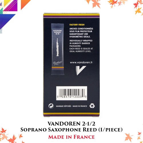 Tenor Saxophone Reeds Vandoren Traditional Tenor Saxophone Reed Single ...