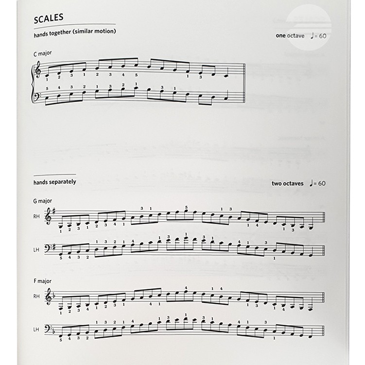 ABRSM Piano Scales & Arpeggios Grade 1 (from 2021) Euphony Musical
