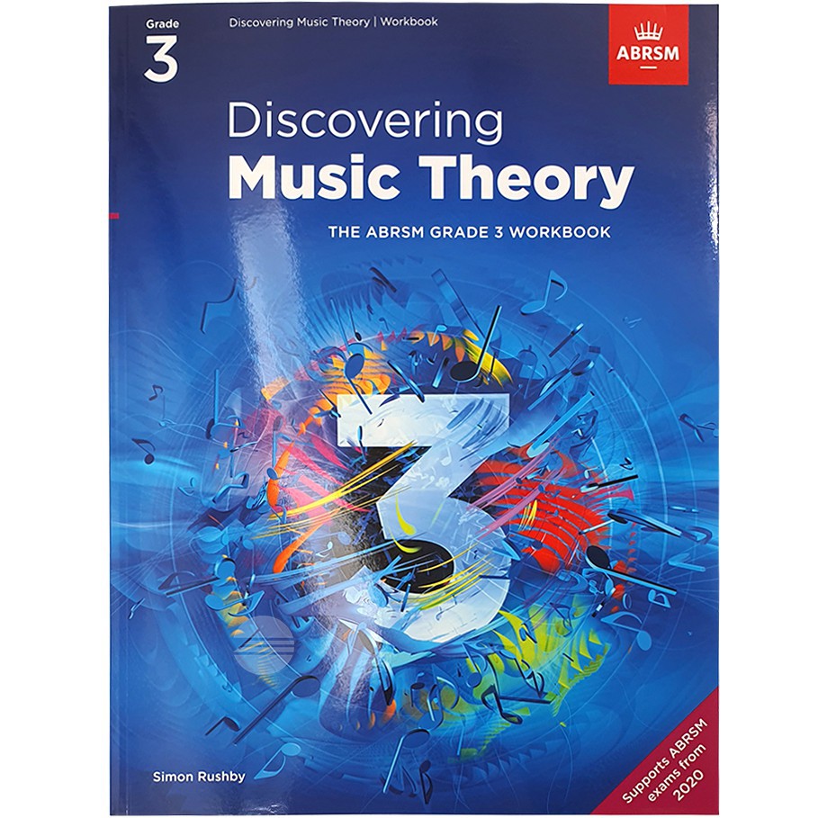 ABRSM Discovering Music Theory Grade 3 Workbook - Euphony Musical